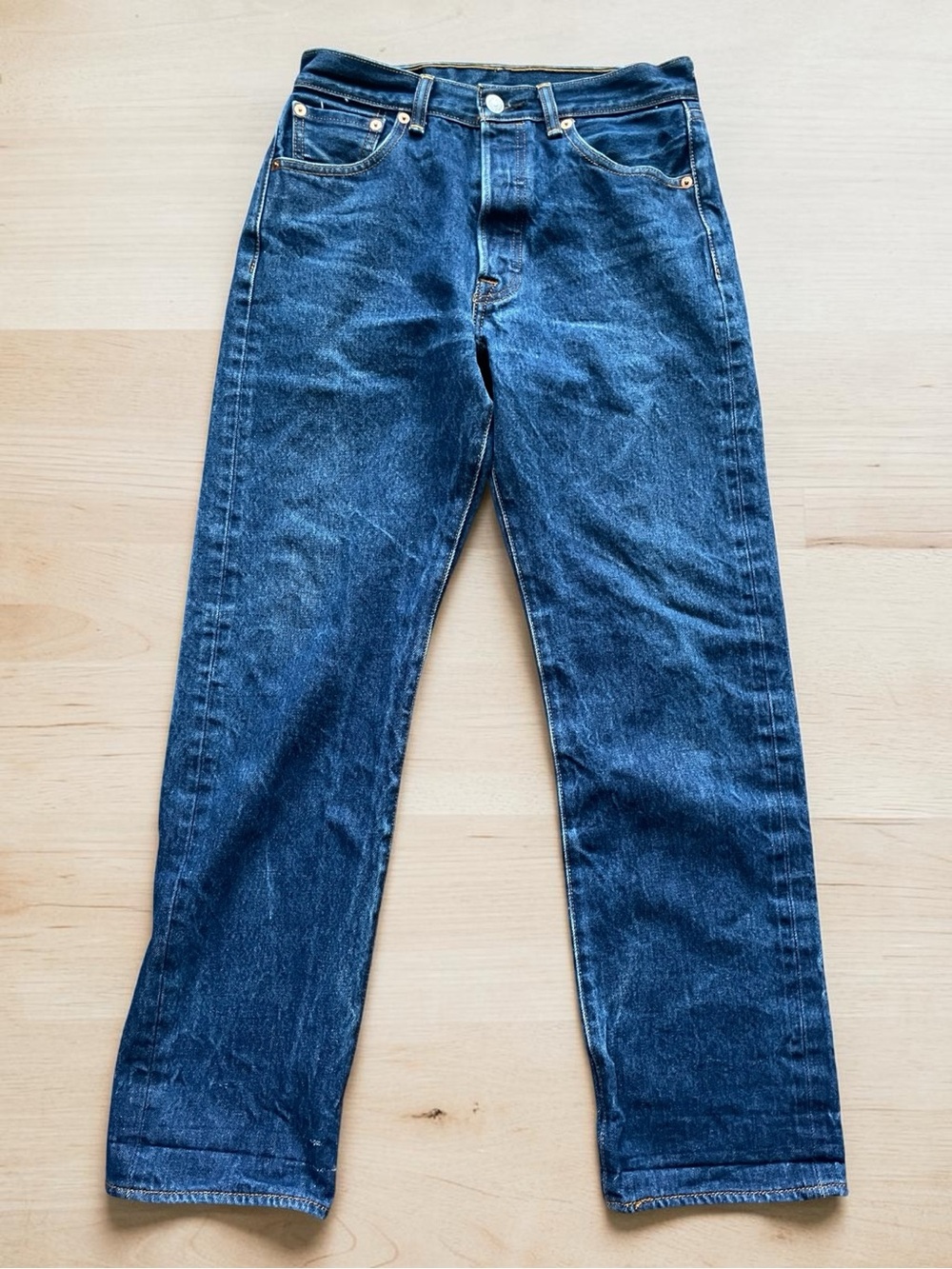 Levi's 501 XX Men's 100% Cotton Straight Leg Blue Jeans Size 30x32